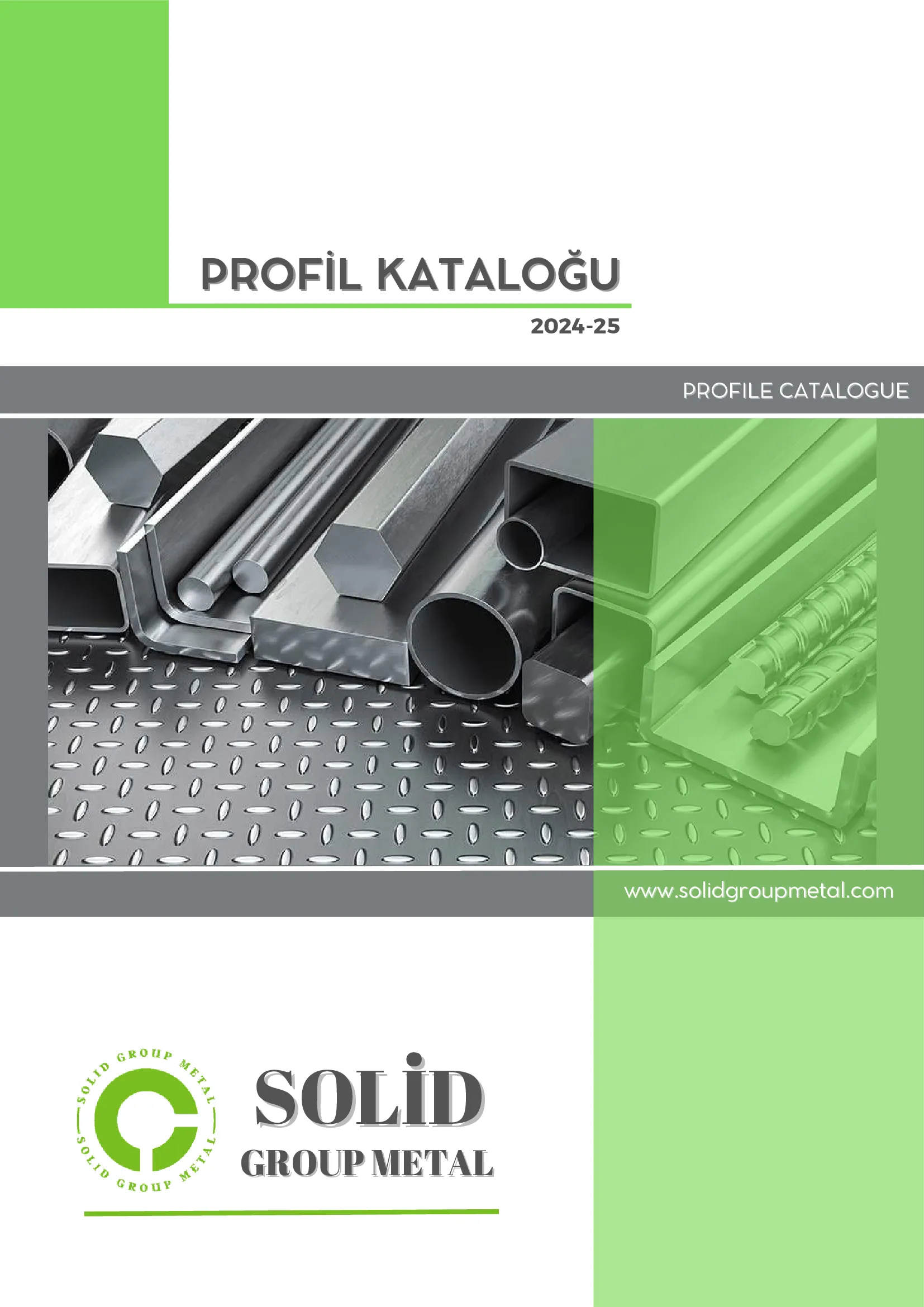 Solid Group Metal profile catalogue cover