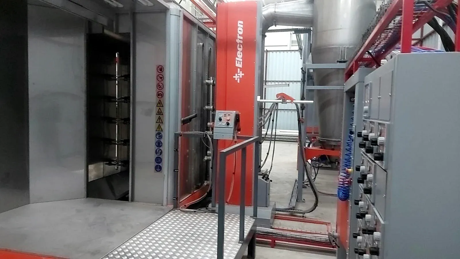 Elektrostatik toz boya kabini